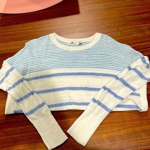 vineyard vines long sleeve patterned sweater size: medium